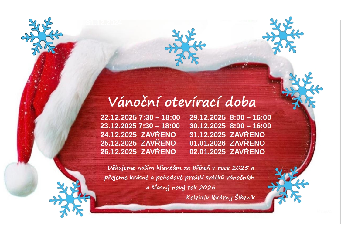 Vánoční otevírací doba